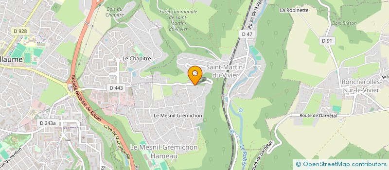 localisation de l'entreprise MGGC  SAINT-MARTIN-DU-VIVIER