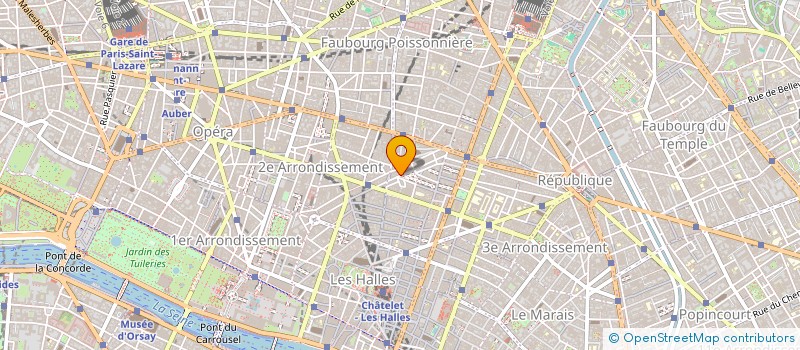 localisation de l'entreprise MGH  PARIS