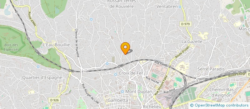 localisation de l'entreprise MGH  NIMES