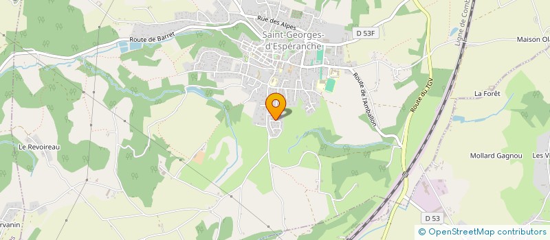 localisation de l'entreprise MGH  SAINT-GEORGES-D'ESPERANCHE