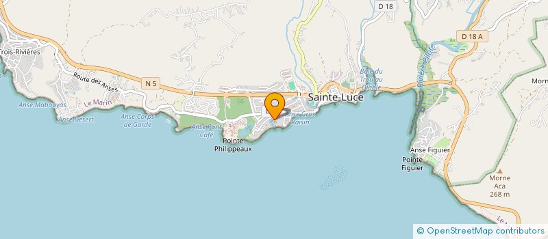 localisation de l'entreprise MGH LOCATION  SAINTE LUCE