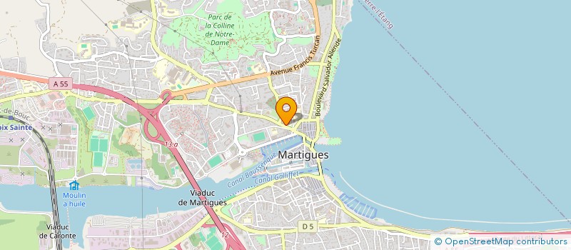 localisation de l'entreprise MGHAIR COIFFURE à MARTIGUES