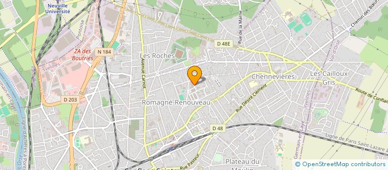 localisation de l'entreprise MGHC à CONFLANS-SAINTE-HONORINE