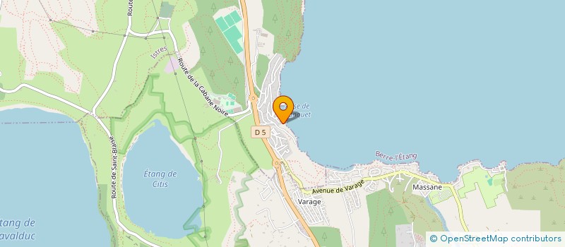 localisation de l'entreprise MGI  ISTRES