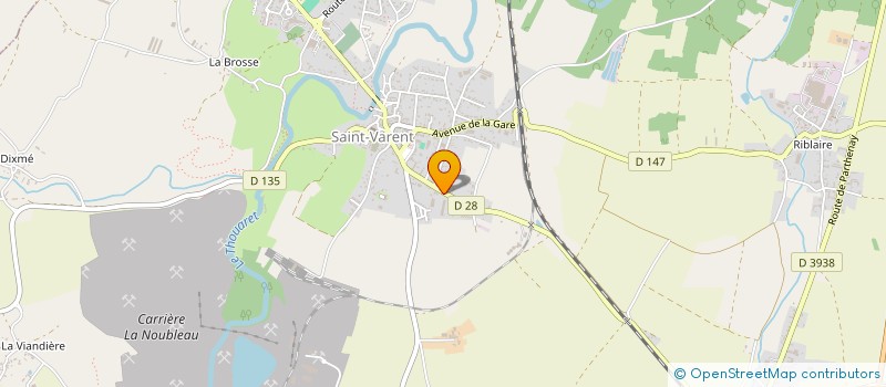 localisation de l'entreprise MGI 79  SAINT-VARENT