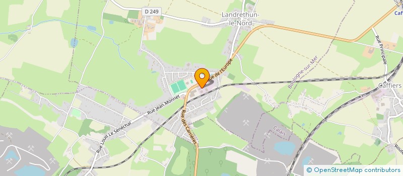 localisation de l'entreprise MGI  LANDRETHUN-LE-NORD