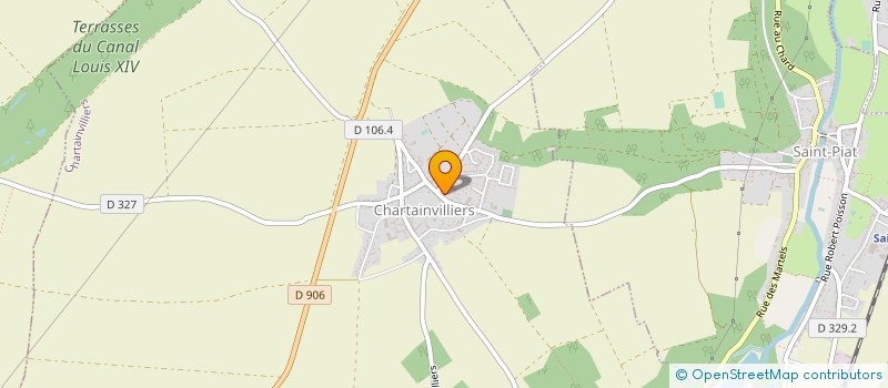 localisation de l'entreprise MGI à CHARTAINVILLIERS