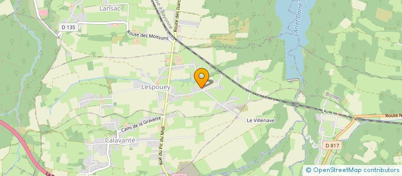 localisation de l'entreprise MGI  TARBES