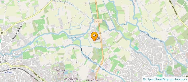 localisation de l'entreprise MGI CONCEPT  LE THOR