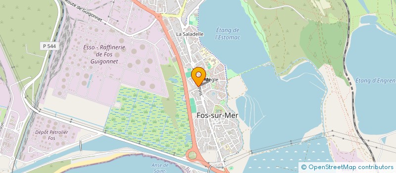 localisation de l'entreprise MGI CORP  FOS-SUR-MER