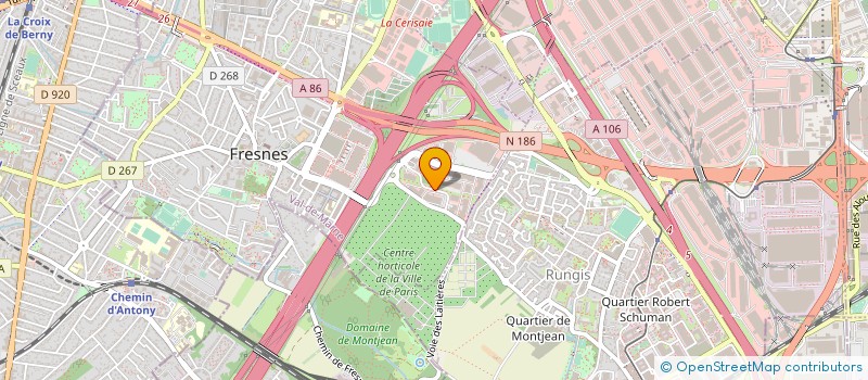localisation de l'entreprise MGI DIGITAL TECHNOLOGY  FRESNES