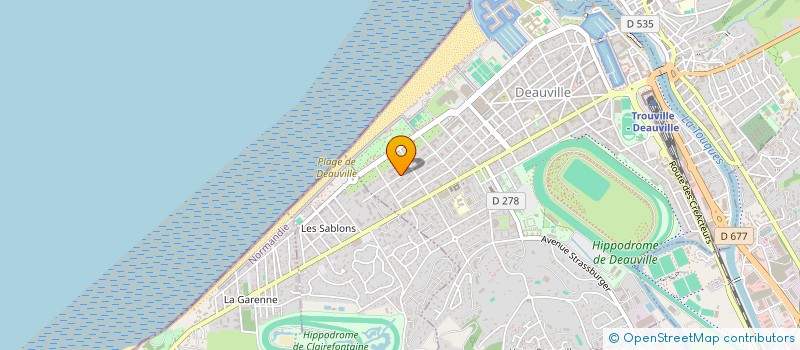 localisation de l'entreprise MGI - INVESTISSEMENTS  TOURGEVILLE