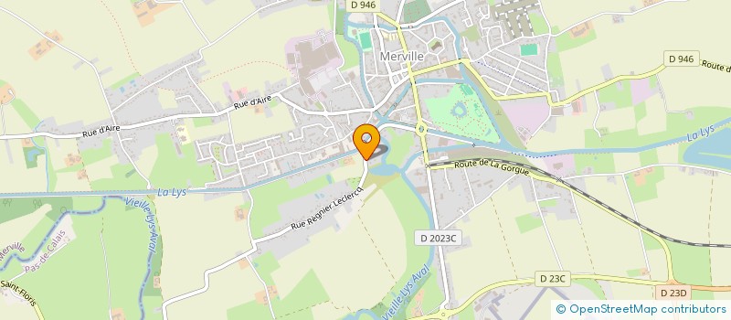 localisation de l'entreprise MGI JMT  MERVILLE