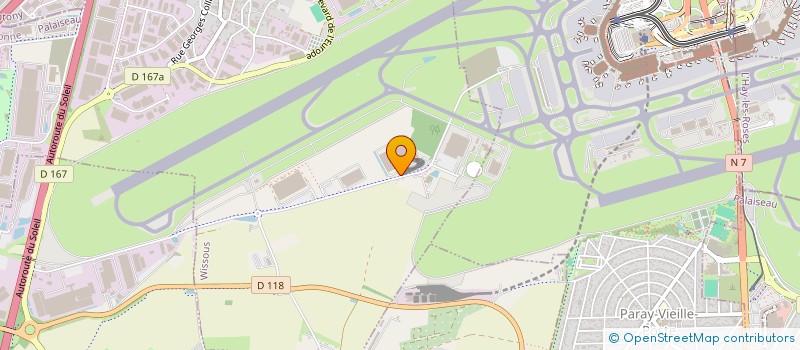 localisation de l'entreprise MGI TRANSPORTS à WISSOUS