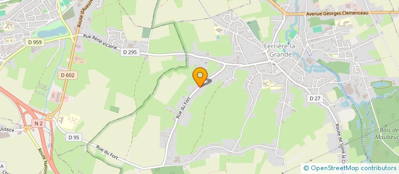 localisation de l'entreprise MGIR  FERRIERE-LA-GRANDE