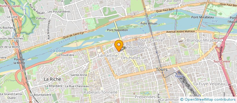 localisation de l'entreprise MGJ  TOURS