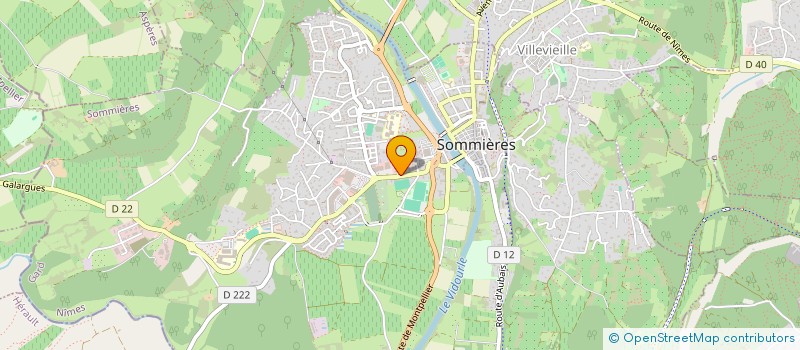 localisation de l'entreprise MGJ  SOMMIERES