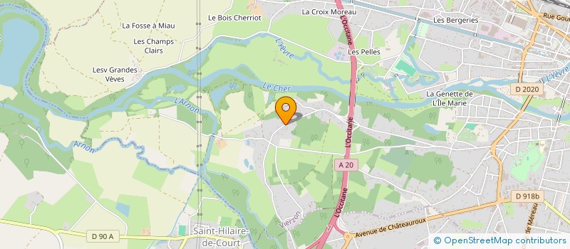 localisation de l'entreprise MGJL  VIERZON