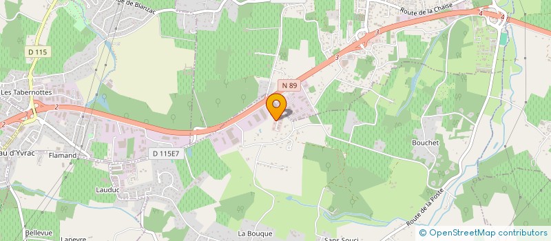 localisation de l'entreprise MGK BATIMENT  POMPIGNAC