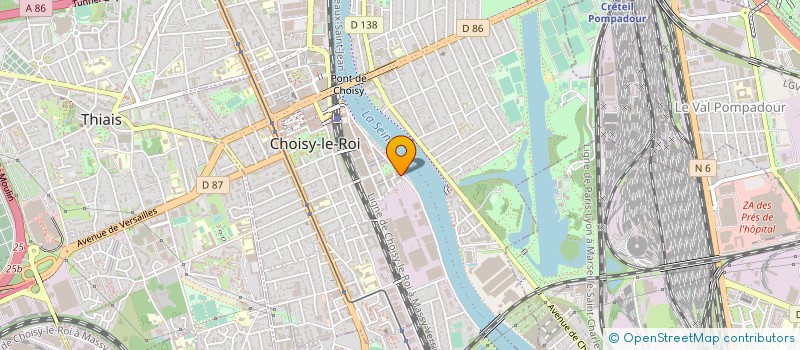 localisation de l'entreprise MGK CONSULTING à CHOISY-LE-ROI