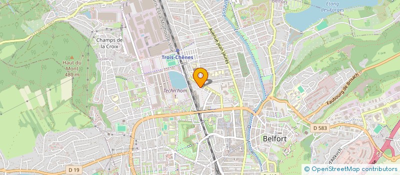 localisation de l'entreprise MGK EURL à BELFORT