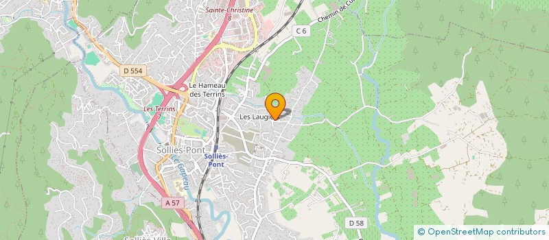 localisation de l'entreprise MGL COMPANY RESORT  SOLLIES-PONT