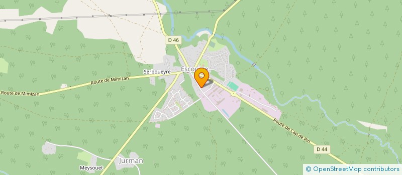 localisation de l'entreprise MGL DABAN  ESCOURCE