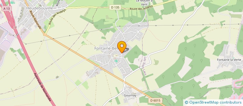 localisation de l'entreprise MGL INVEST  FONTAINE-BELLENGER