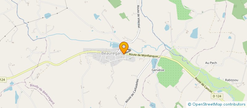 localisation de l'entreprise MGL LEGER LAURENT ET FILS à BOUDY-DE-BEAUREGARD