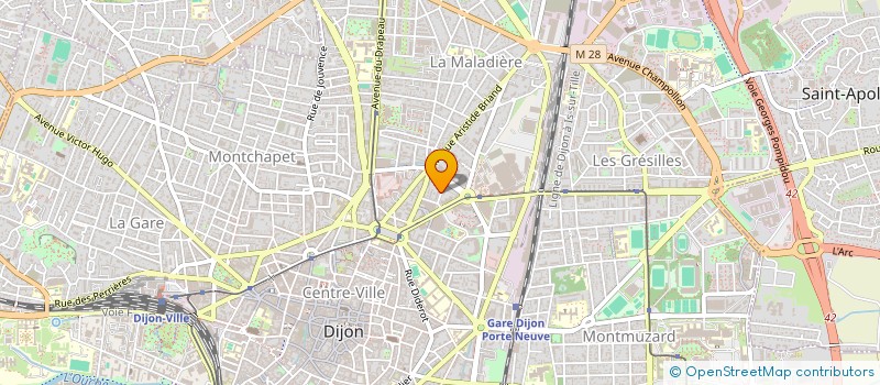 localisation de l'entreprise MGL RENOVATIONS à DIJON