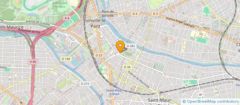 localisation de l'entreprise MGL SARL à SAINT-MAUR-DES-FOSSES