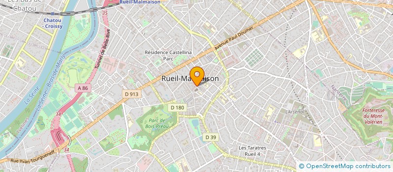 localisation de l'entreprise MGL SAS à RUEIL-MALMAISON