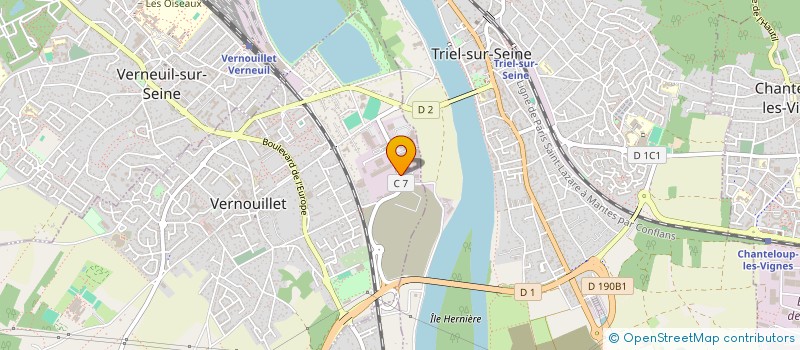 localisation de l'entreprise MGLB  TRAPPES