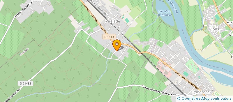 localisation de l'entreprise MGLC  VIRELADE