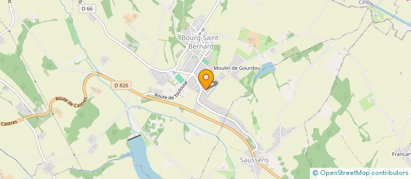 localisation de l'entreprise MGLEV  BOURG-SAINT-BERNARD