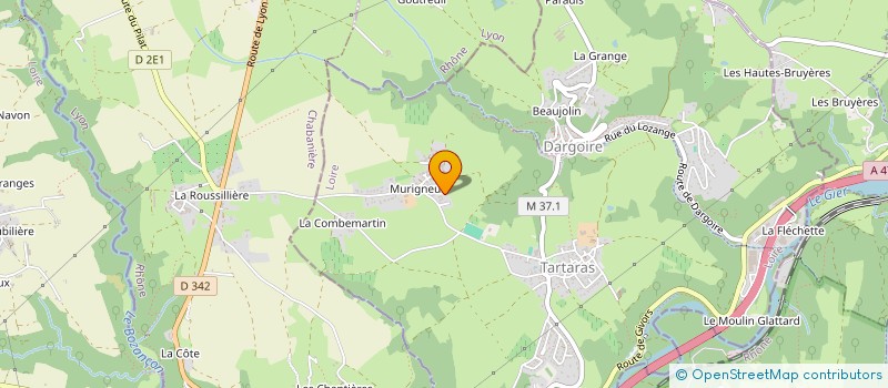 localisation de l'entreprise MGLH  TARTARAS