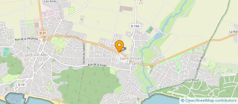 localisation de l'entreprise MGLT-FERNANDEZ  SAINT-VINCENT-SUR-JARD