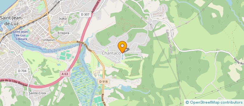 localisation de l'entreprise MGM  SAINT-JEAN-DE-LUZ