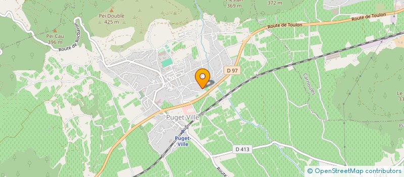 localisation de l'entreprise MGM à PUGET-VILLE