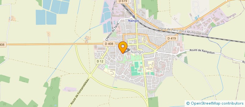 localisation de l'entreprise MGM à LA CROIX-EN-BRIE