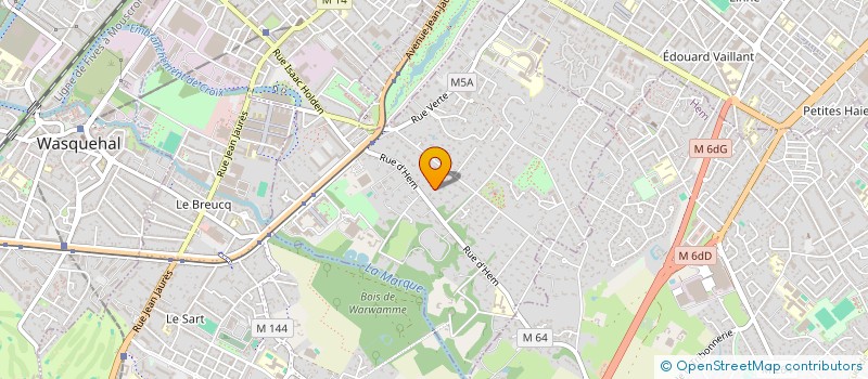 localisation de l'entreprise MGM à CROIX