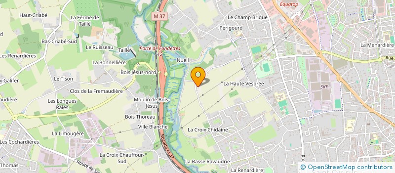 localisation de l'entreprise MGM  SAINT-CYR-SUR-LOIRE
