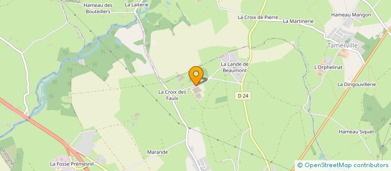 localisation de l'entreprise MGM  VALOGNES