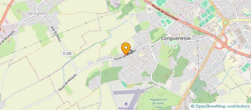 localisation de l'entreprise MGM  LONGUENESSE