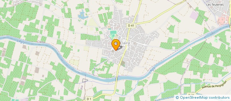 localisation de l'entreprise MGM CONDUITE  CLAIRA