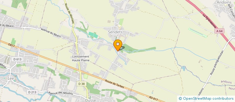 localisation de l'entreprise MGM CONSULTING  SENDETS