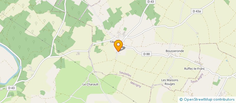 localisation de l'entreprise MGM INDUSTRIE à SAUZELLES