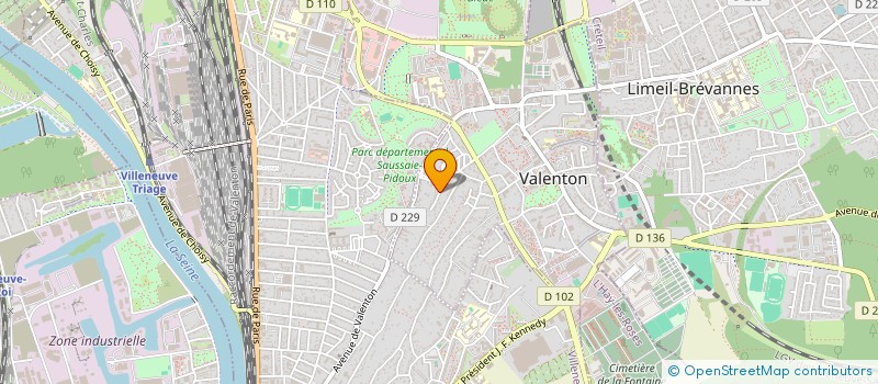 localisation de l'entreprise MGM INSTALLATIONS à VALENTON