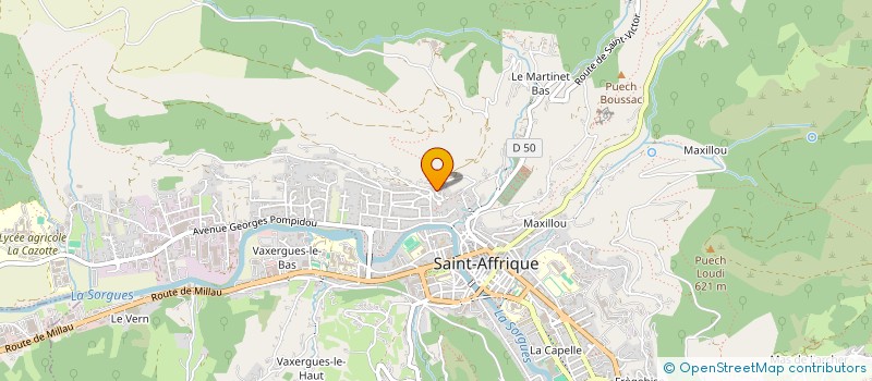 localisation de l'entreprise MGM INVESTISSEMENT à FLORENSAC