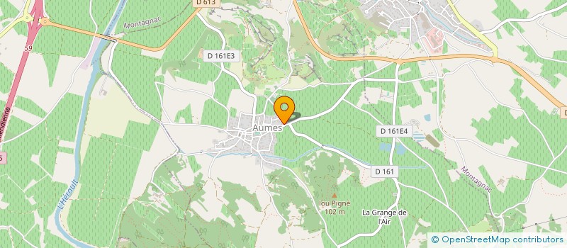 localisation de l'entreprise MGM INVESTISSEMENTS  AUMES